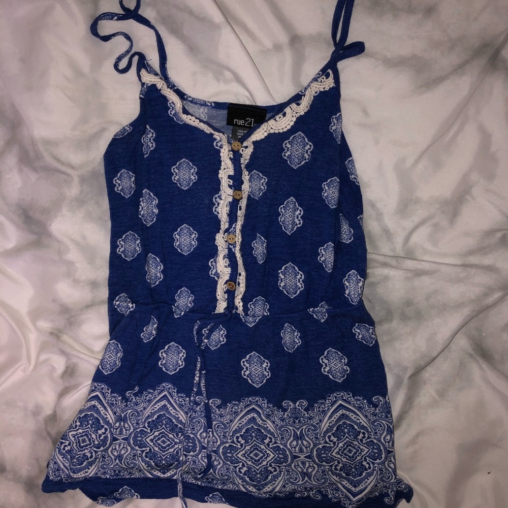 Blue Tank Top - Picture 2 of 2